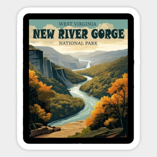 New River Gorge National Park Sticker